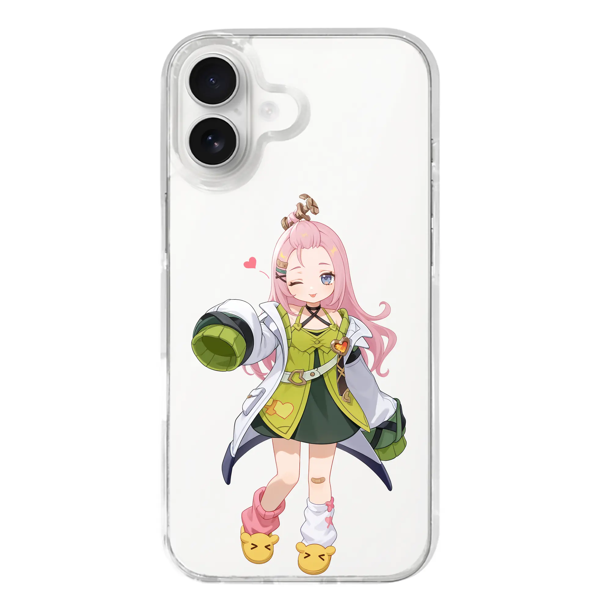 原 神 グッズ アイノ - iPhone 17シリーズ 透明スマホケース – 薄型・耐衝撃・精密フィット保護カバー